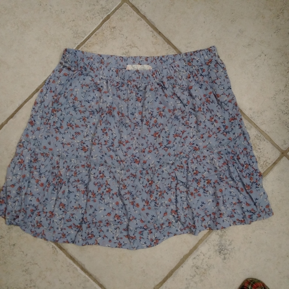 Hippie Rose | Large Tiered Floral Skirt